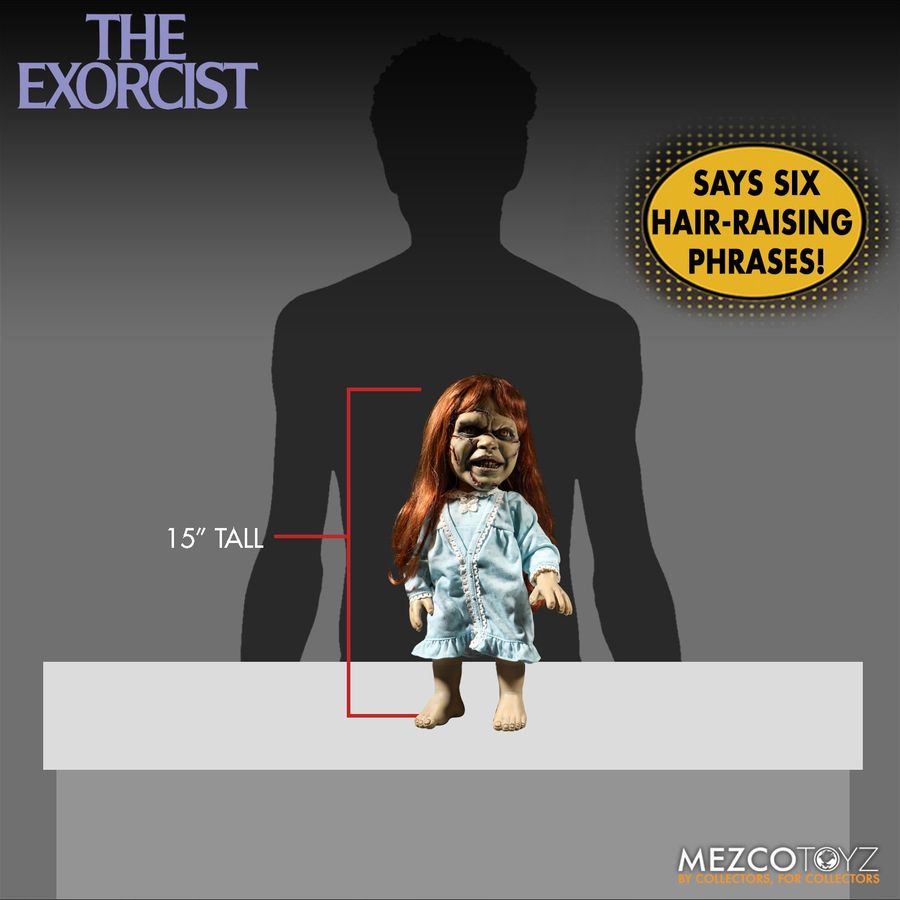 The Exorcist - Regan 15" Mega Scale Figure with Sound - Ozzie Collectables