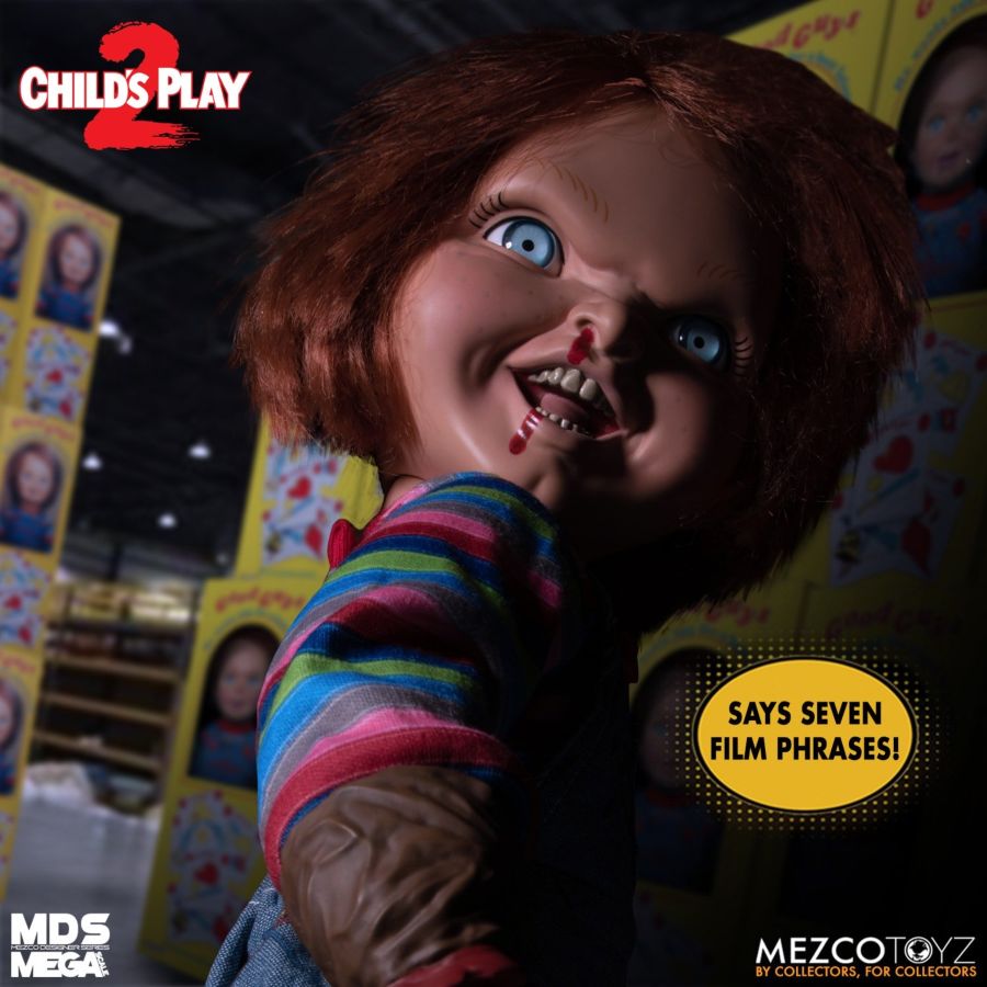 Child's Play 2 - Menacing Chucky 15" Mega Figure