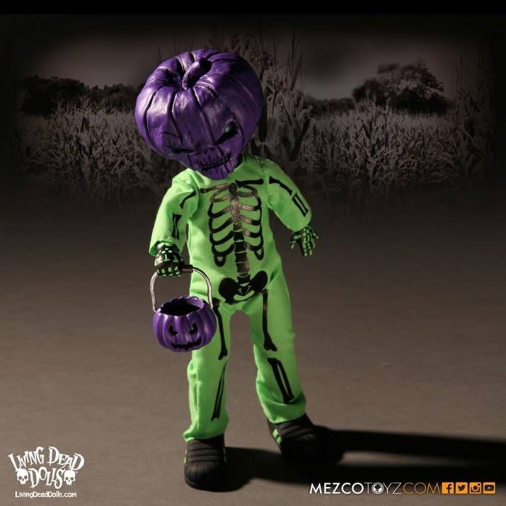 Living Dead Dolls - Jack O'Lantern (Purple/Green) - Ozzie Collectables