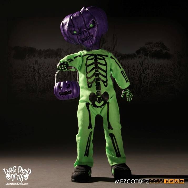 Living Dead Dolls - Jack O'Lantern (Purple/Green) - Ozzie Collectables