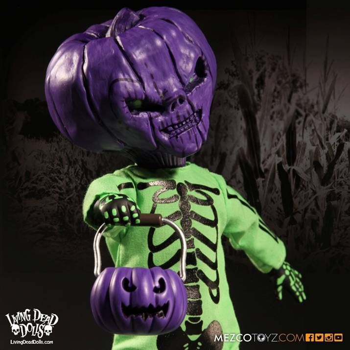 Living Dead Dolls - Jack O'Lantern (Purple/Green) - Ozzie Collectables