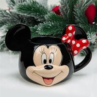 DISNEY CHRISTMAS BY WIDDOP AND CO 3D MUG: MINNIE MOUSE