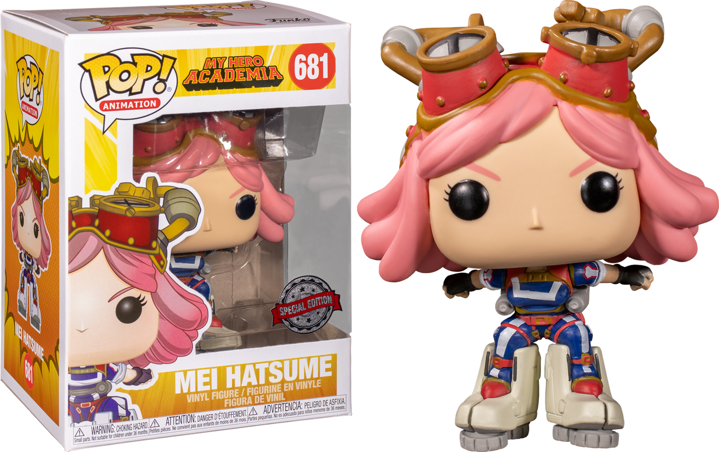 My Hero Academia - Mei Hatsume US Exclusive Pop! Vinyl #681