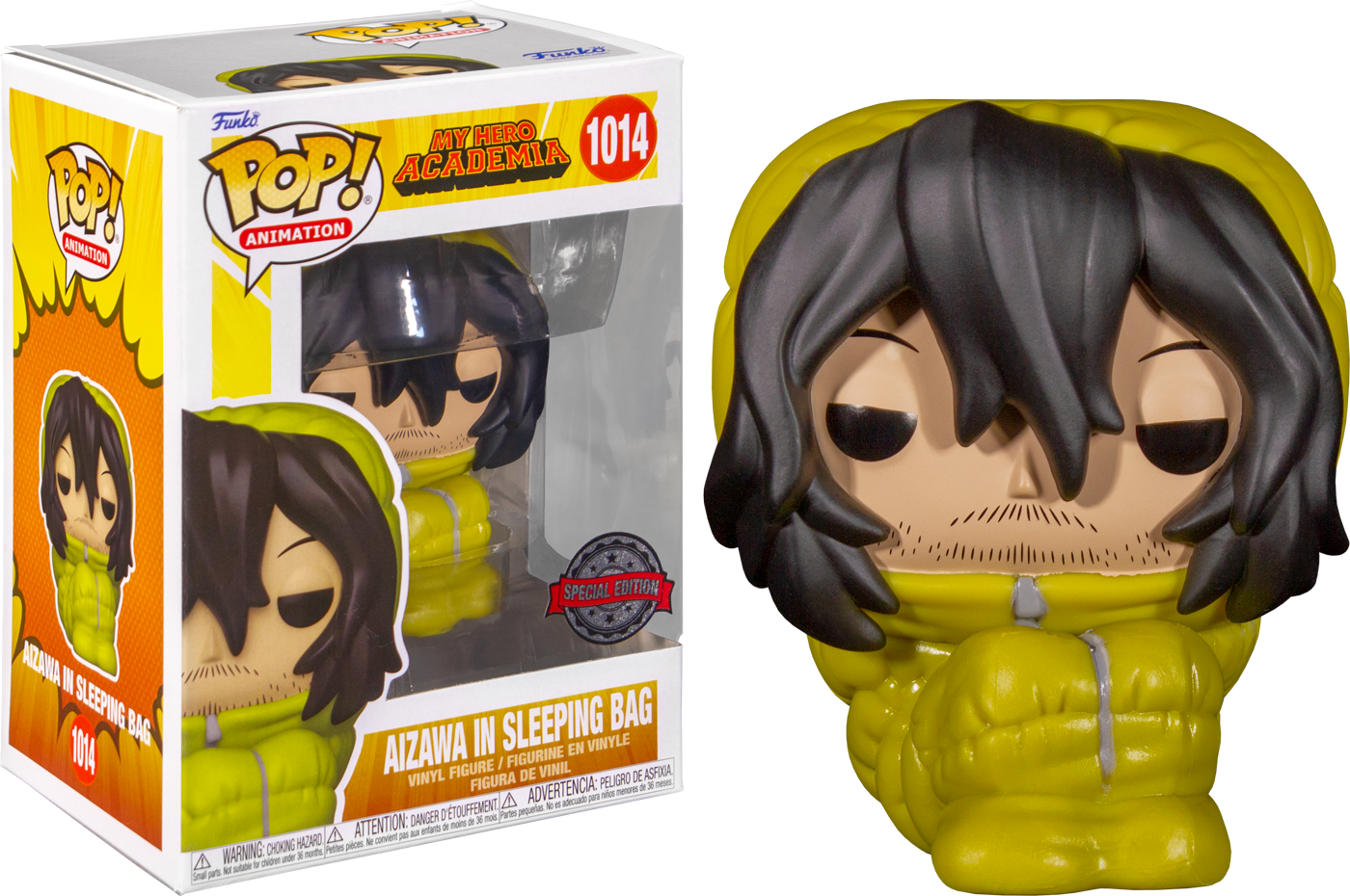 My Hero Academia - Aizawa Sleeping Bag US Exclusive Pop! Vinyl #1014