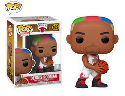 NBA: Legends - Dennis Rodman (Bulls Home) Pop! Vinyl Figure #103