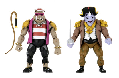 Teenage Mutant Ninja Turtles - Pirate Rocksteady & Bebop Action Figure 2-pack