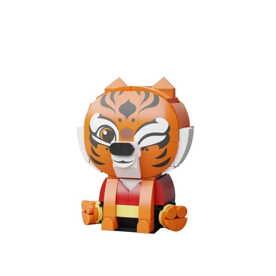 Kung Fu Panda - Tigress Sitting Baby Series Buildable Figure (138pcs)