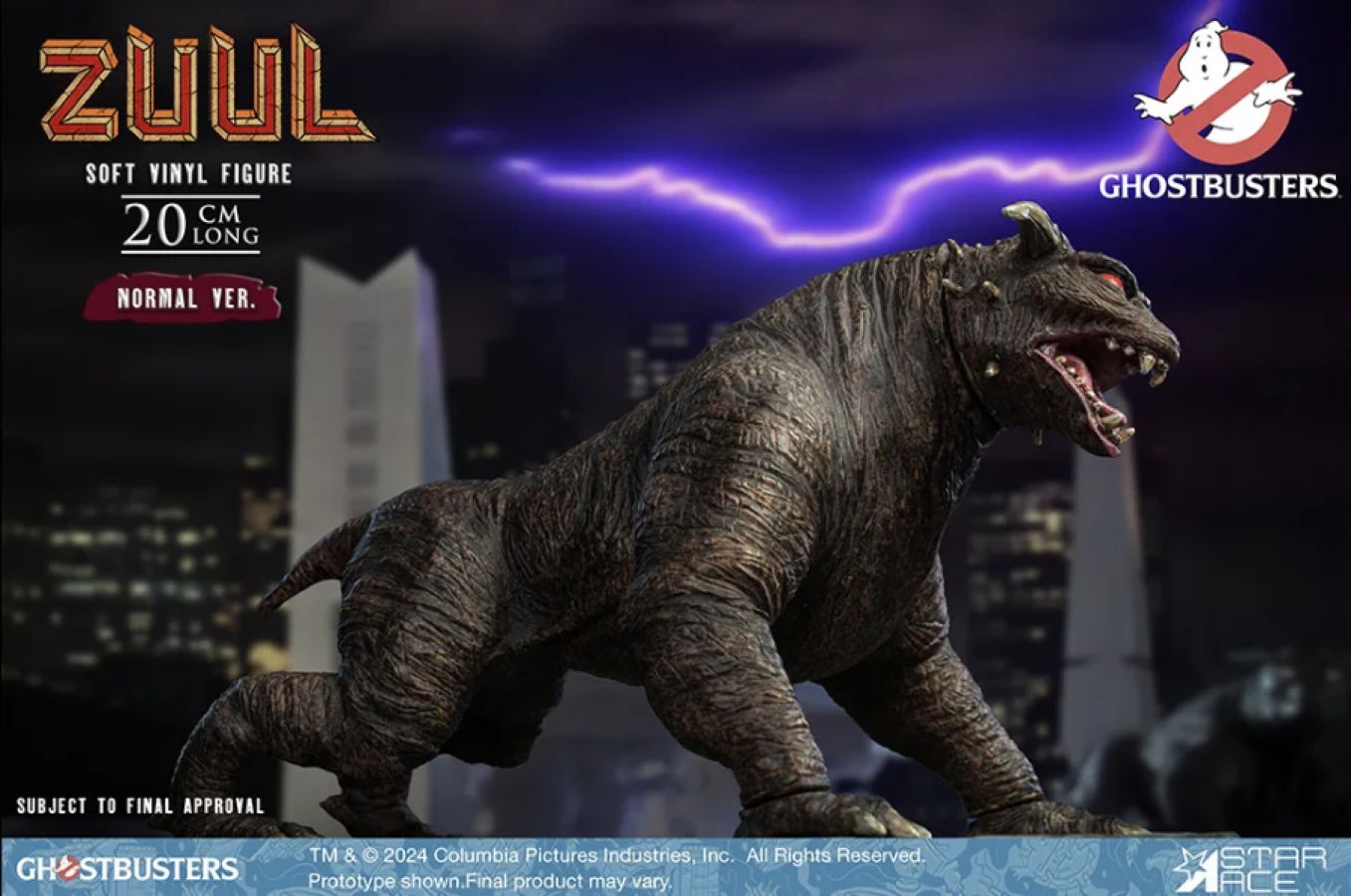 Ghostbusters - Zuul The Terror Dog PVC Statue