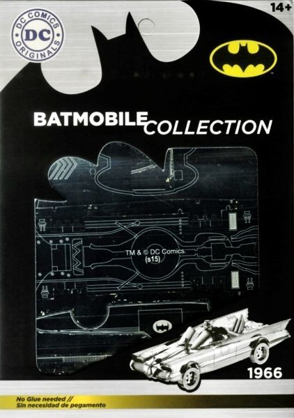 Batman (1966) - Batmobile Metal Model Kit - Ozzie Collectables