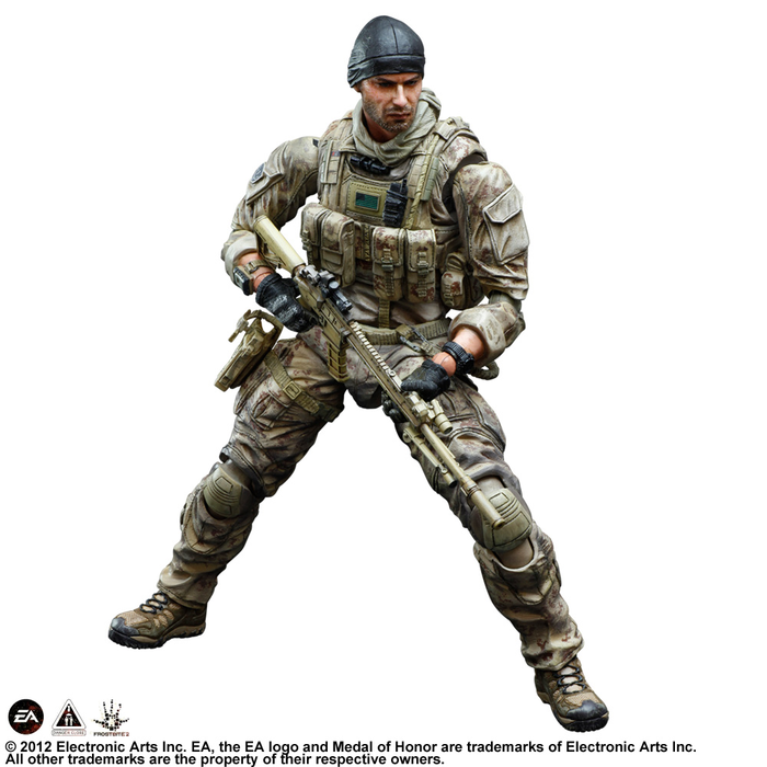 Medal of Honor Warfighter - Tom Preacher Play Arts Action Figure - Ozzie Collectables