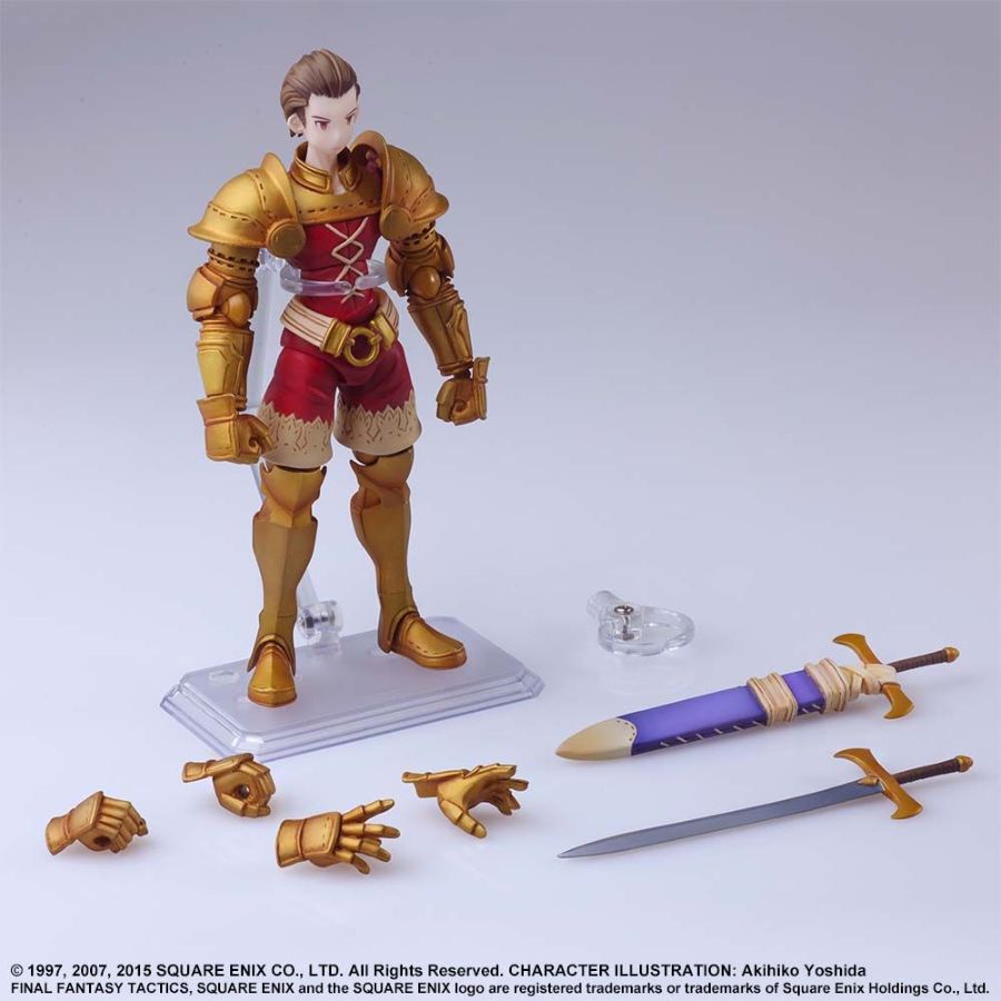 Final Fantasy Tactics - Delita Keiral Bring Arts Action Figure