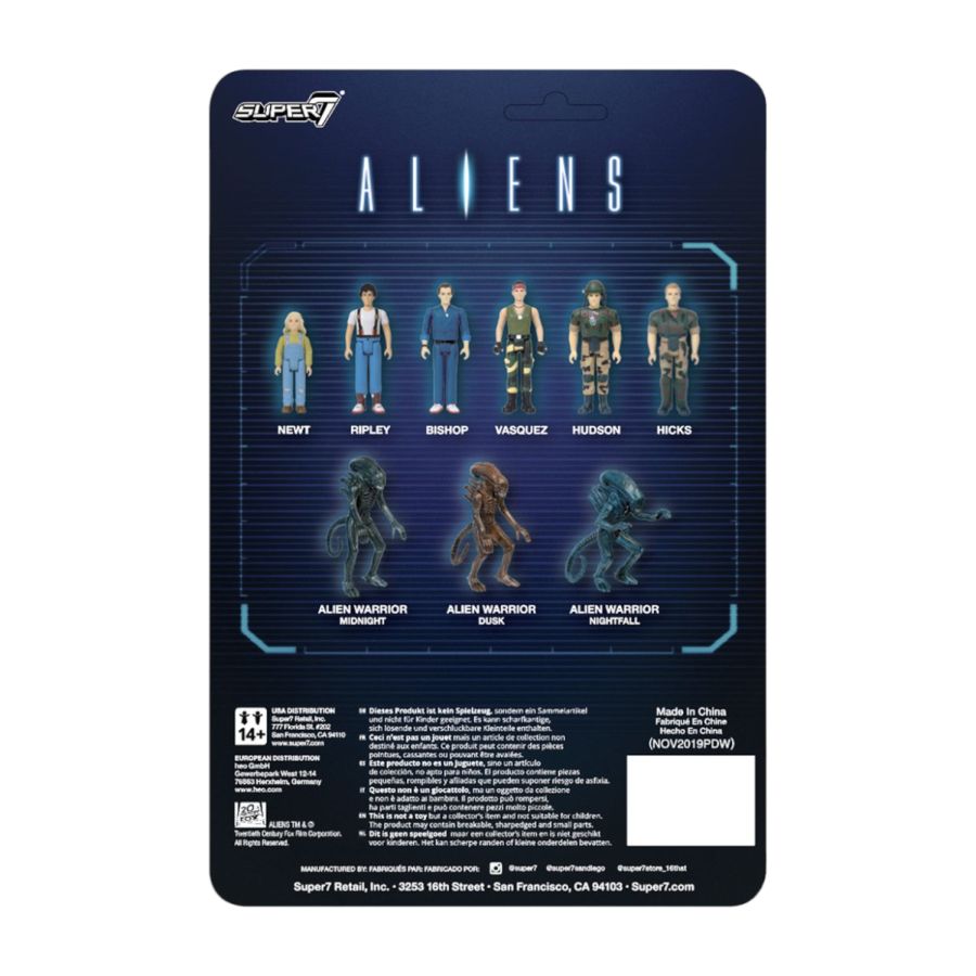 Aliens - Hudson ReAction 3.75" Action Figure