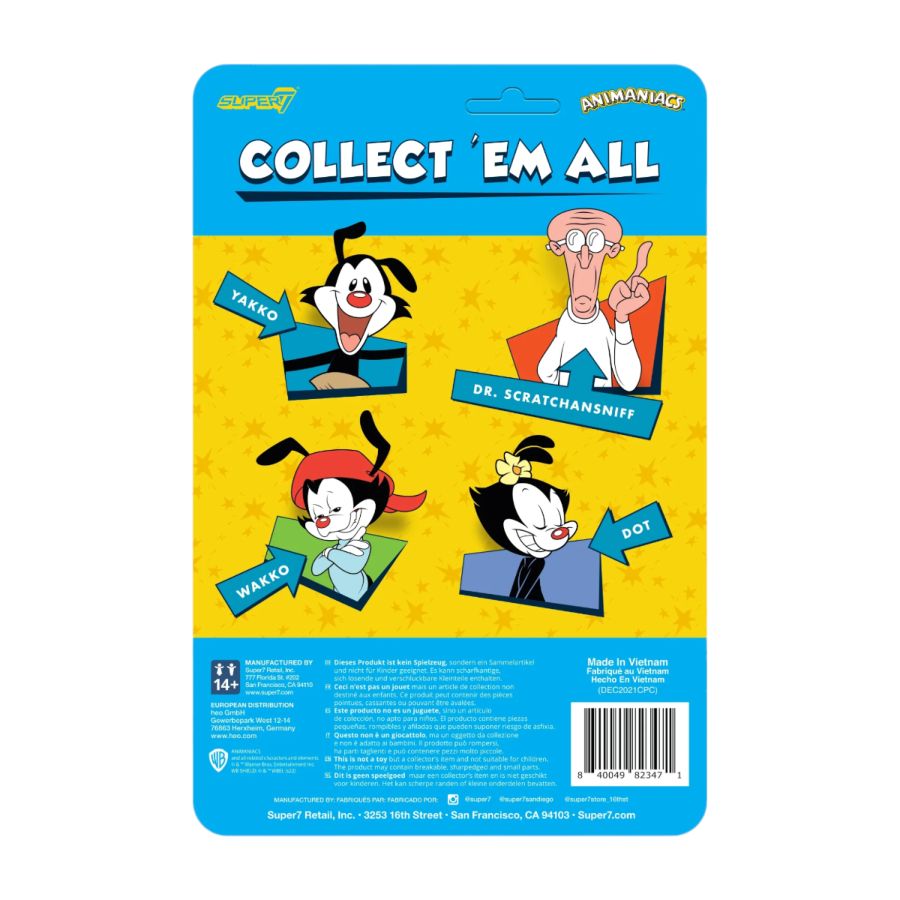 Animaniacs - Wakko ReAction 3.75" Action Figure