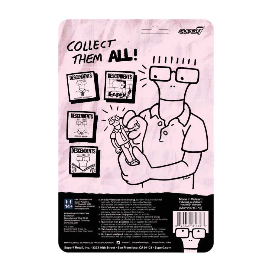 Descendents - Enjoy! Milo ReAction 3.75" Action Figure