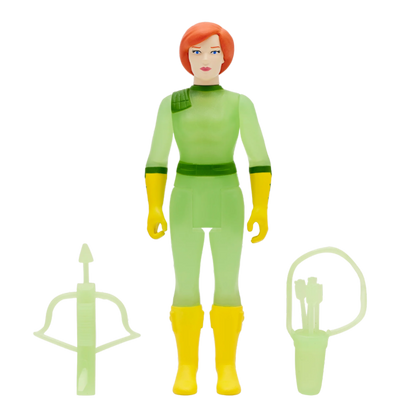 G.I. Joe - Scarlett Glow Patrol Glow-in-the-Dark ReAction 3.75" Action Figure