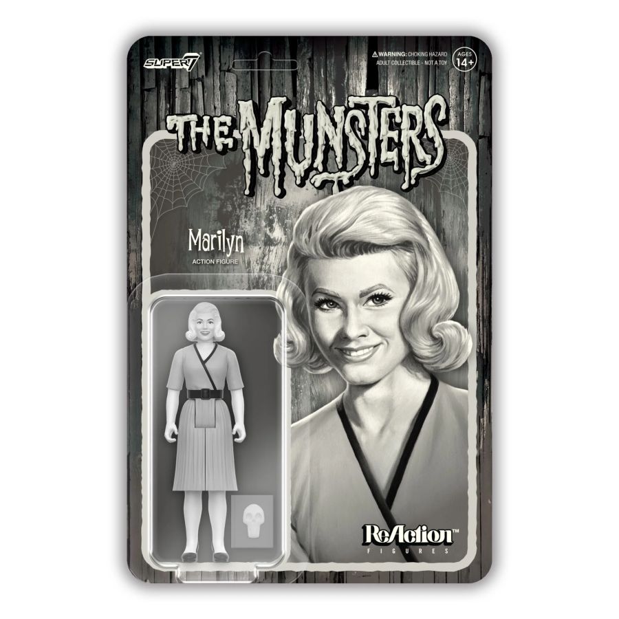 The Munsters - Marilyn Munster (Grayscale) Reaction 3.75" Figure