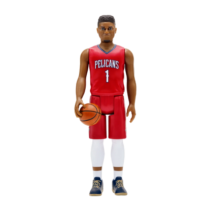 NBA - Zion Williamson New Orleans Pelicans Supersports ReAction 3.75" Action Figure