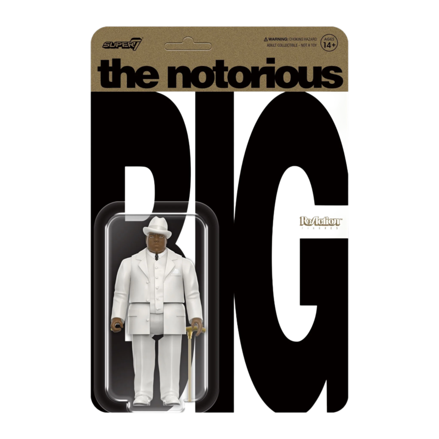 Notorious B.I.G. - Biggie in Suit Reaction 3.75" Figure