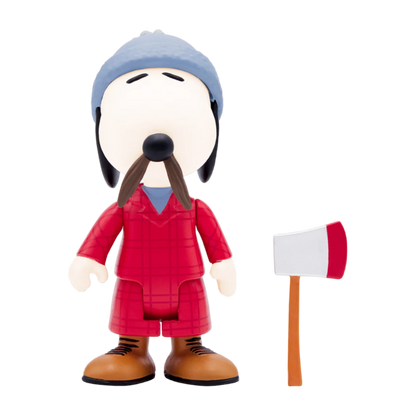 Peanuts - Lumberjack Snoopy ReAction 3.75" Action Figure