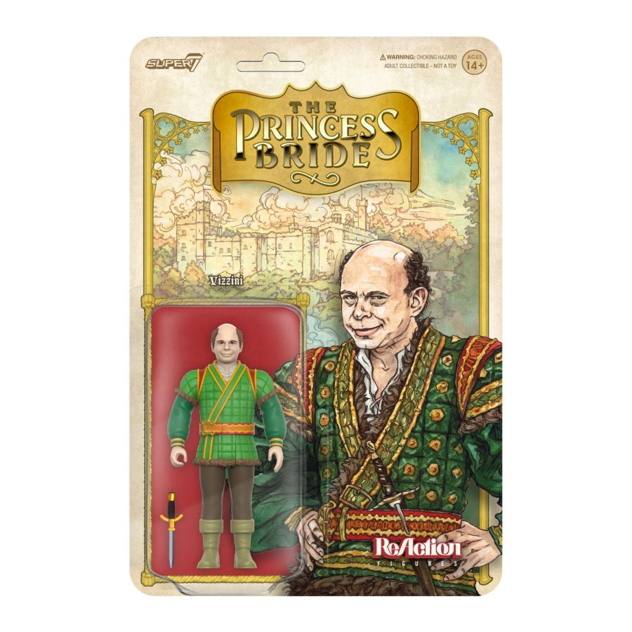 The The Princess Bride - Vizzini Reaction 3.75" Figure