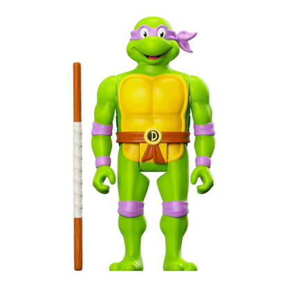 Teenage Mutant Ninja Turtles (TV'87) - Donatello Toon Reaction 3.75" Figure