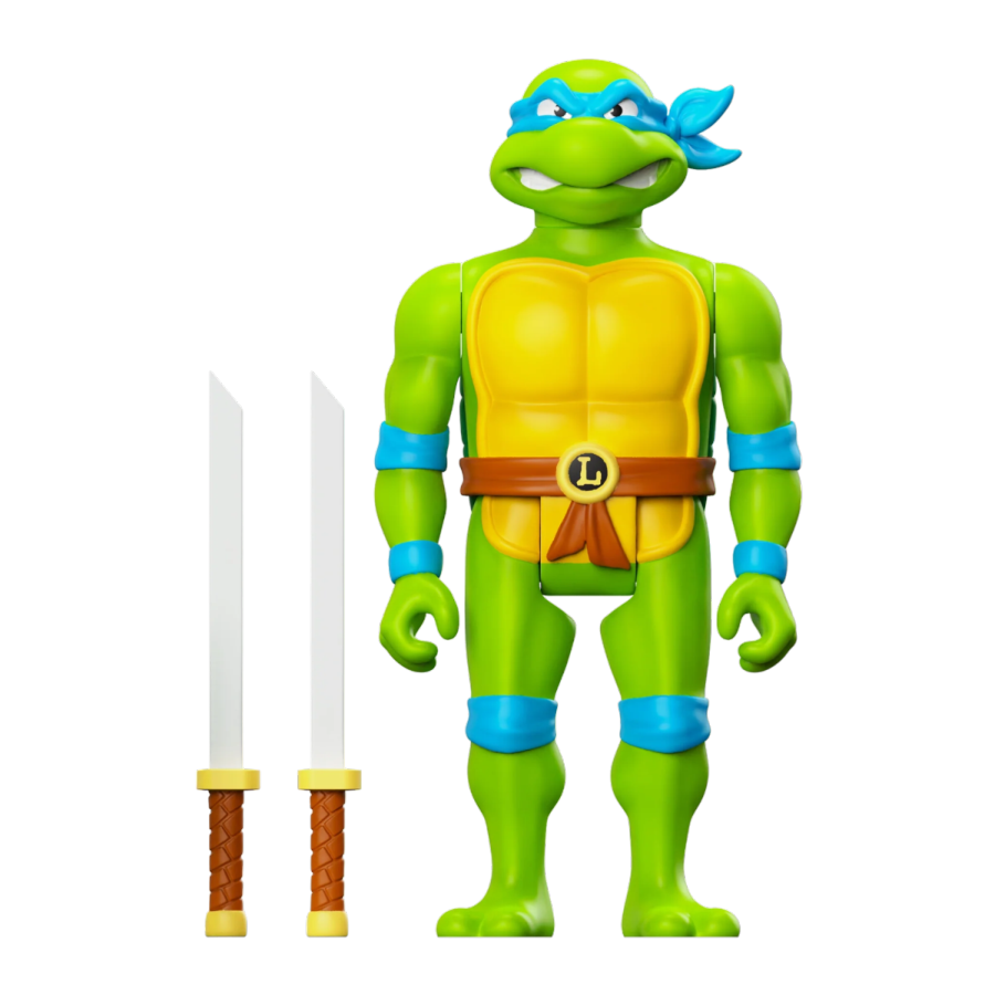 Teenage Mutant Ninja Turtles (TV'87) - Leonardo Toon Reaction 3.75" Figure