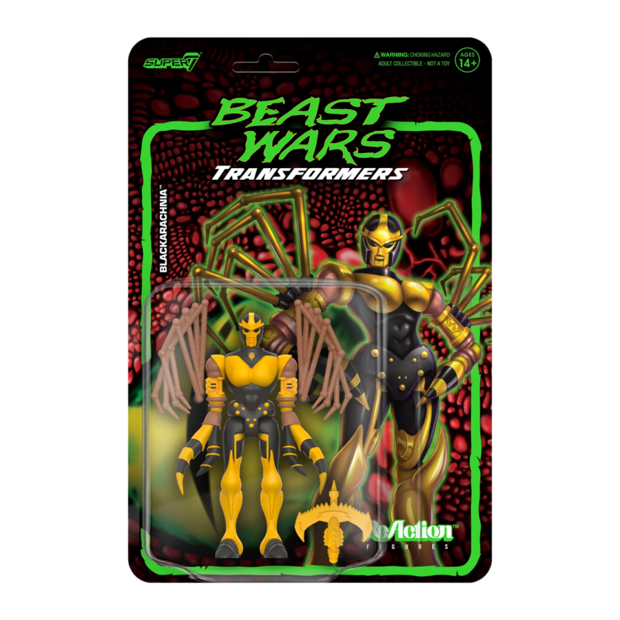 Transformers: Beast Wars - Blackarachnia Reaction 3.75" Figure