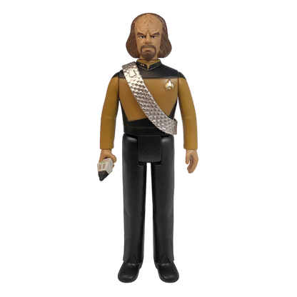 Star Trek: The Next Generation - Worf ReAction 3.75" Action Figure