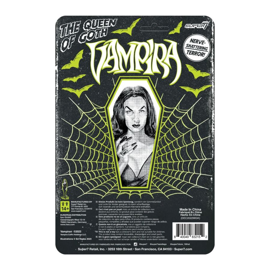 Vampira - Vampira Reaction 3.75" Figure