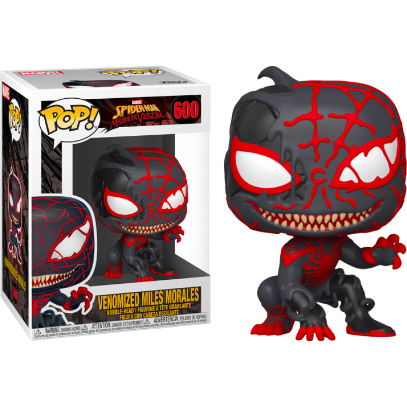 Spider-Man Maximum Venom - Venomized Miles Morales Pop! Vinyl #600