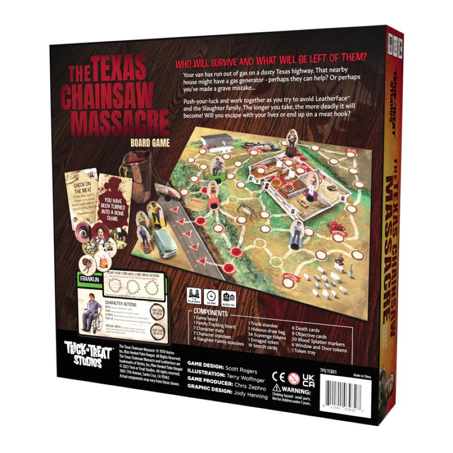 Texas Chainsaw Massacre - Board Game