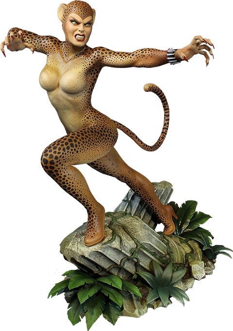 Wonder Woman - Cheetah Super Powers Maquette - Ozzie Collectables