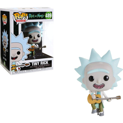 Rick and Morty - Tiny Rick with Guitar US Exclusive Pop! Vinyl #489