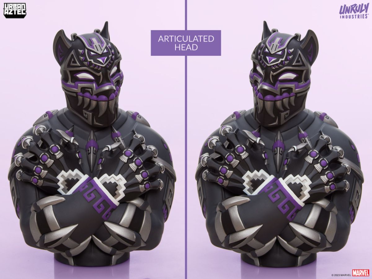 Marvel Comics - Black Panther Purple Variant Designer Bust