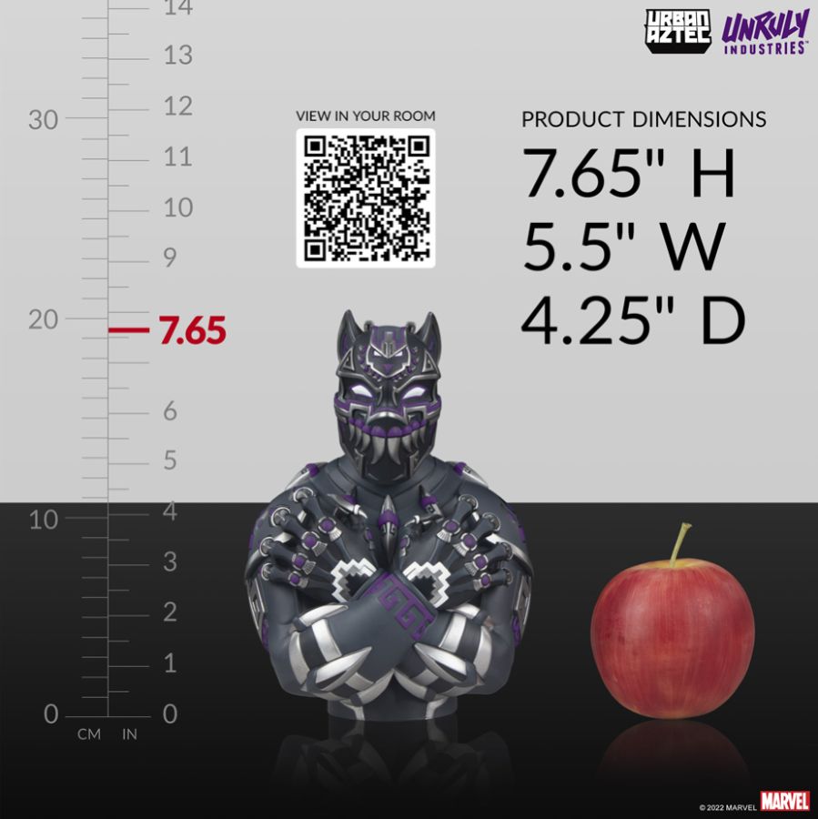 Marvel Comics - Black Panther Purple Variant Designer Bust