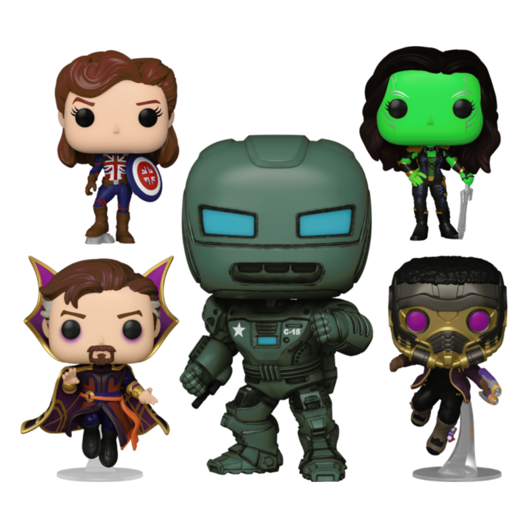 What If Bundle - 4 POP! Vinyls and 1 6" POP! Vinyl