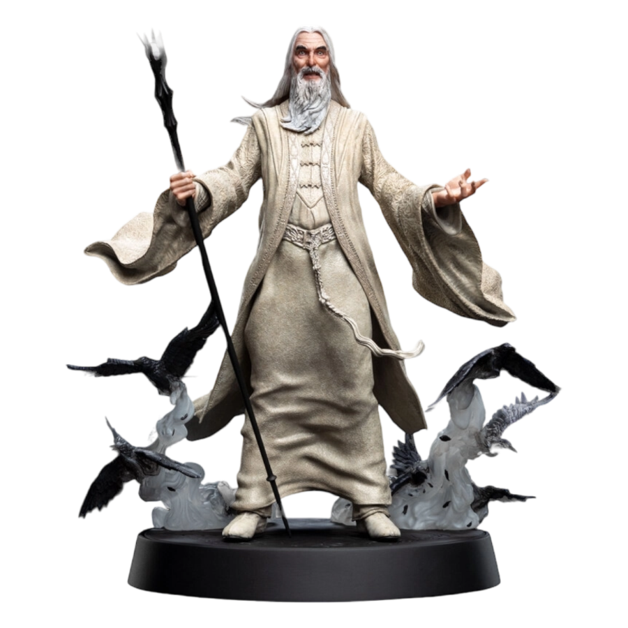 The Lord of the Rings - Saruman the White Figure of Fandom Statue