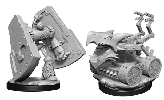 Dungeons & Dragons - Nolzur's Marvelous Unpainted Minis: Stone Defender & Oken Bolter