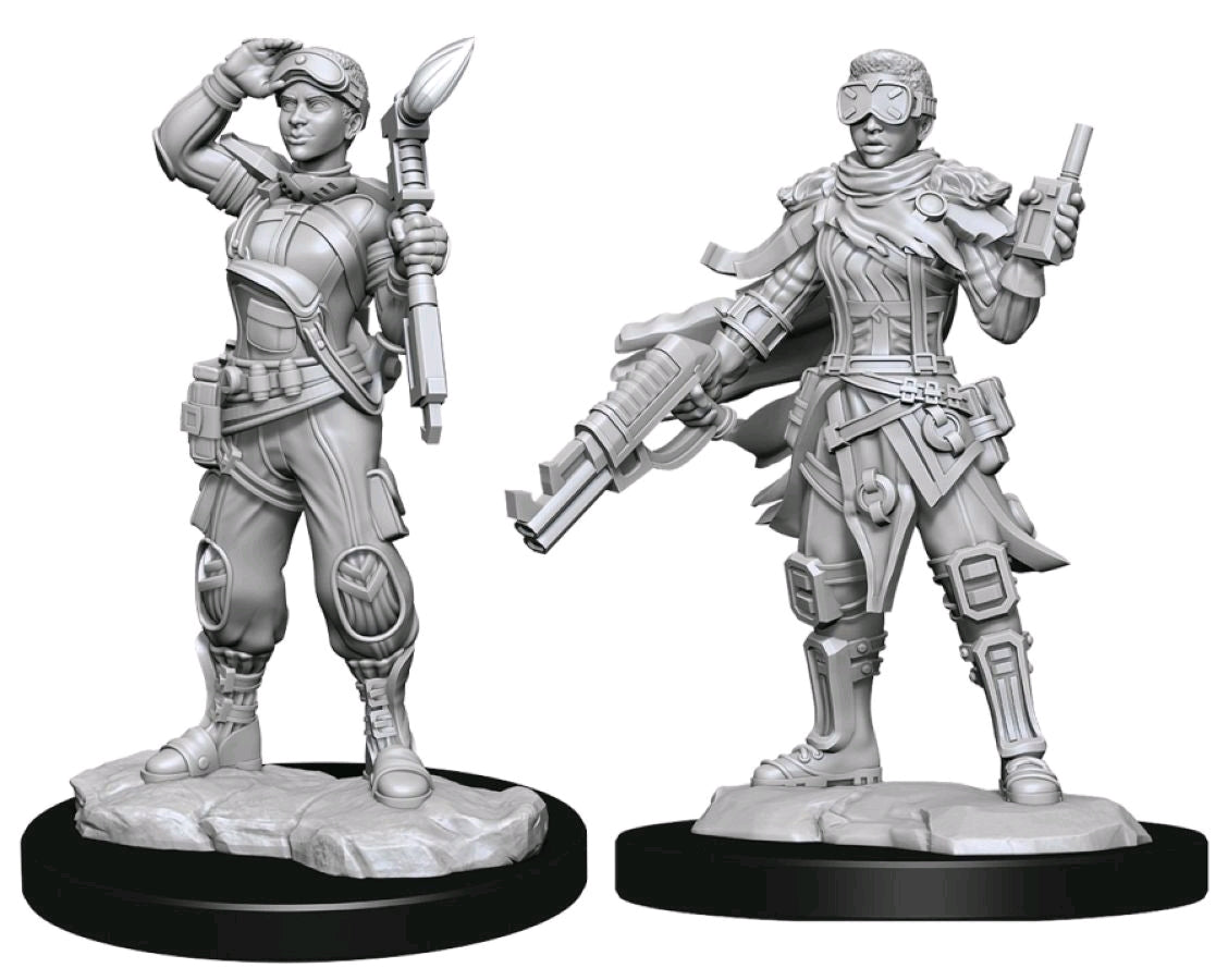 Starfinder - Deep Cuts Unpainted Miniatures: Human Mechanic