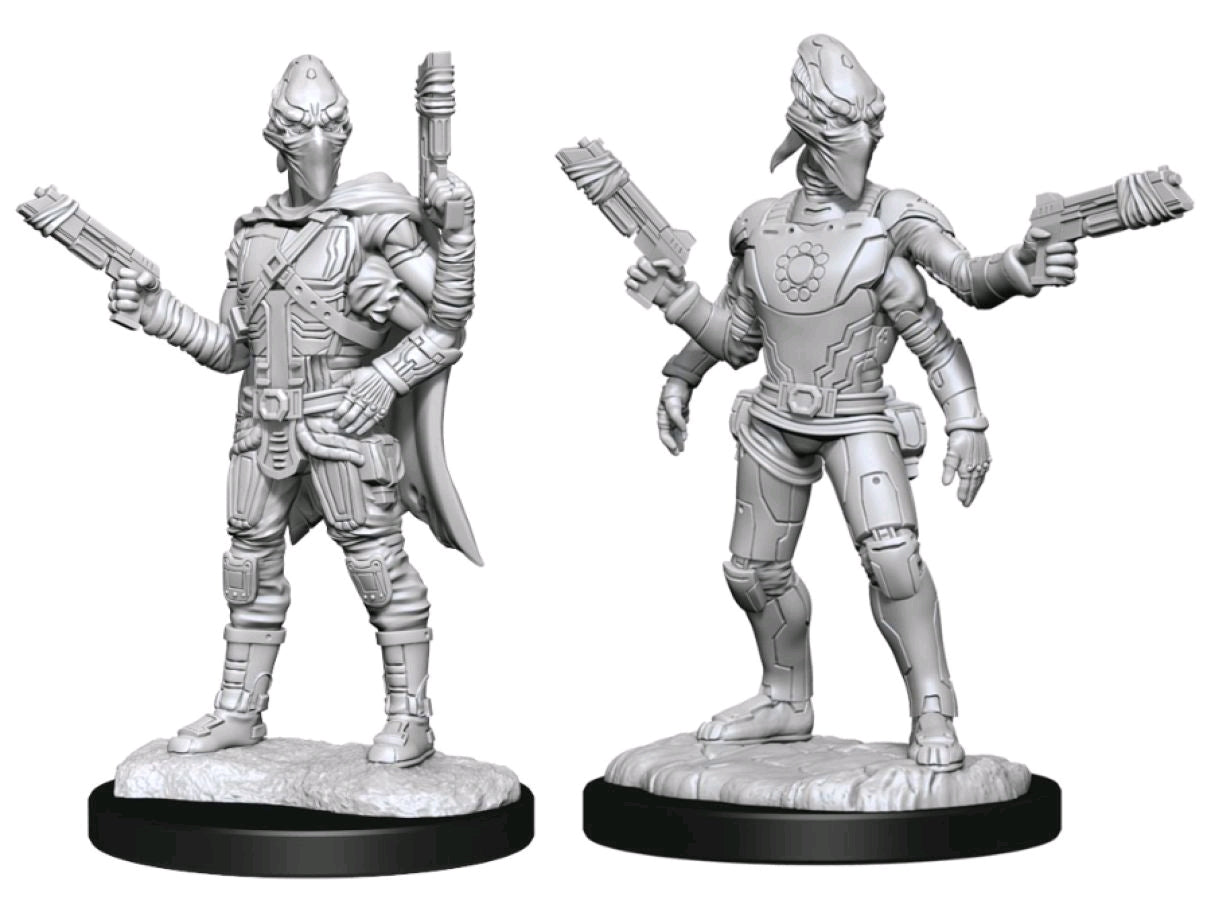 Starfinder - Deep Cuts Unpainted Miniatures: Kasatha Operative