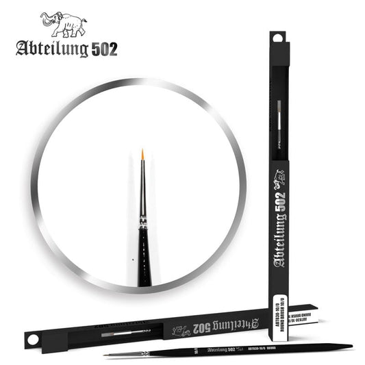 AK Interactive Abteilung 502 Deluxe Brushes - Round Brush 10/0