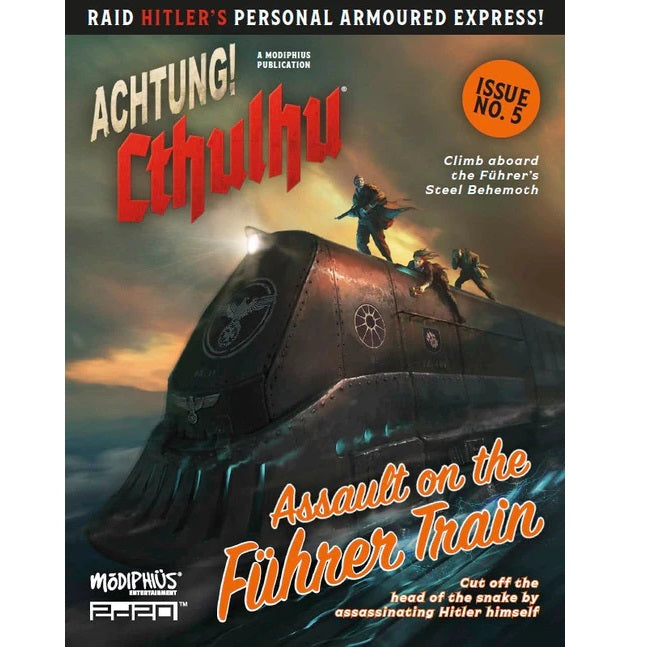 Achtung Cthulhu 2d20 RPG - Assault on the Fuhrer Train