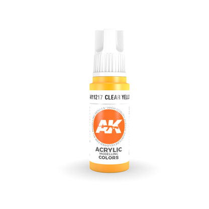 AK Interactve 3Gen Acrylics - Clear Yellow 17ml