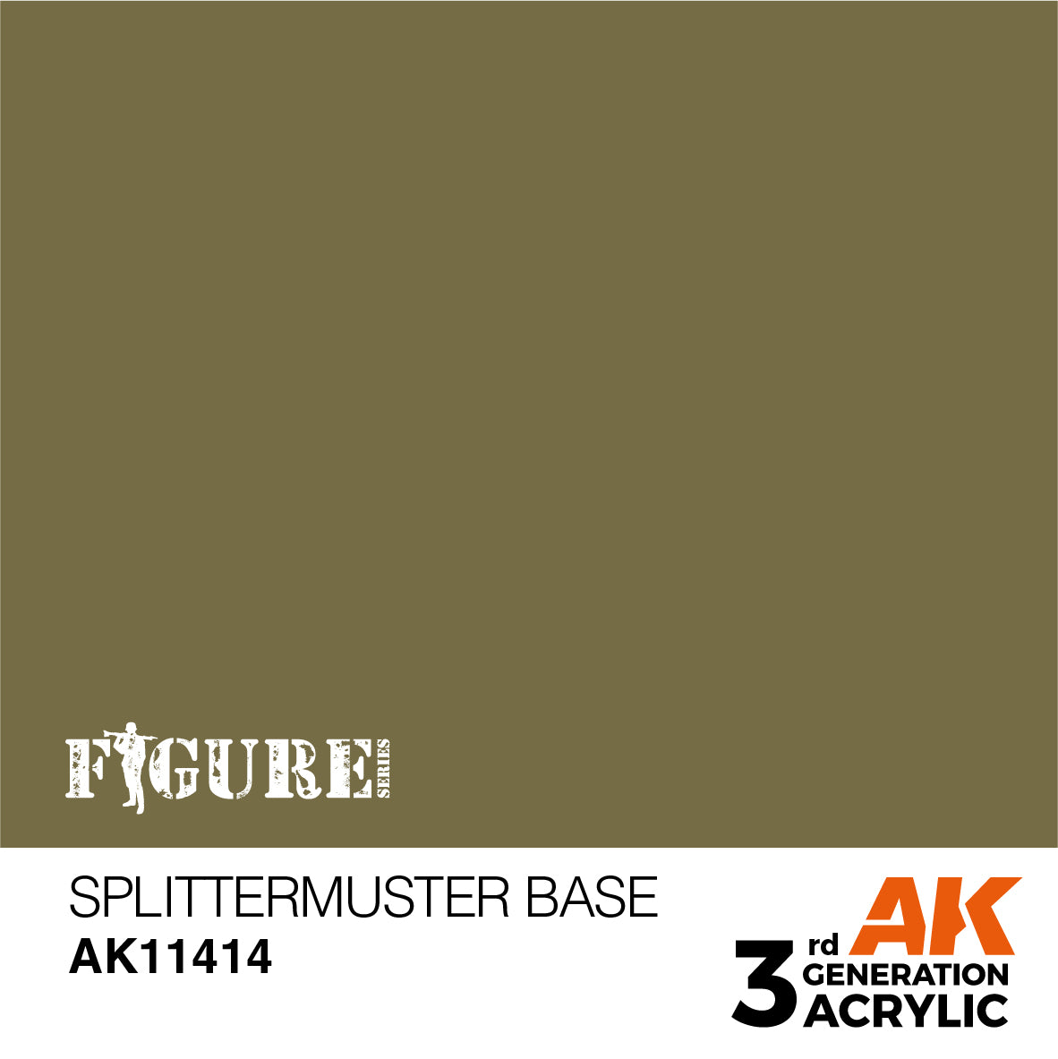 AK Interactive 3Gen Figures Acrylics - Splittermuster Base 17ml