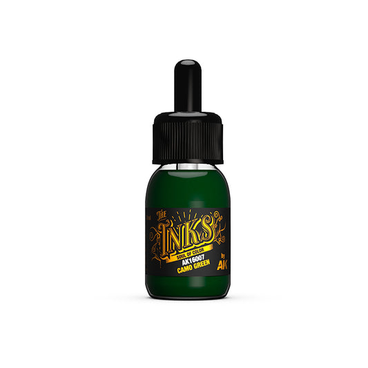 AK Interactive - The Inks - Camo Green 30ml