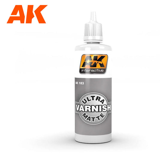 AK Interactive Primers - Ultra Matte Finish Top Quality Varnish 60 Ml