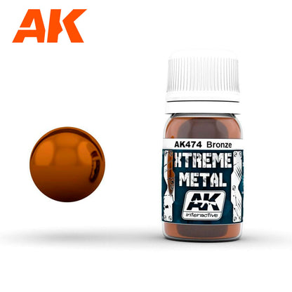 AK Interactive Metallics - Xtreme Metal Bronze 30ml