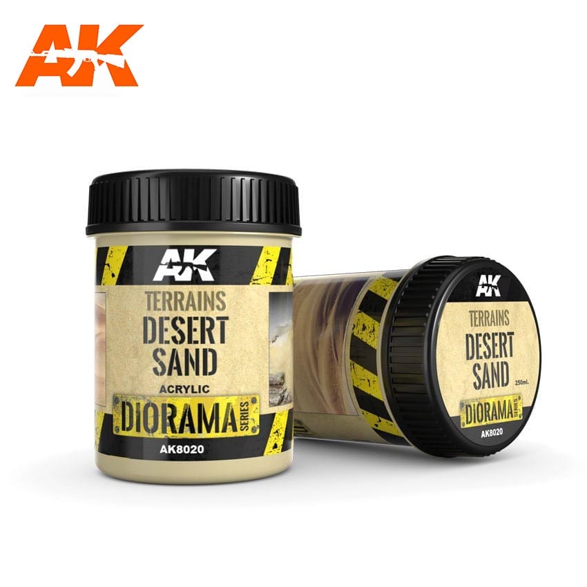 AK Interactive Dioramas - Terrains Desert Sand 250ml