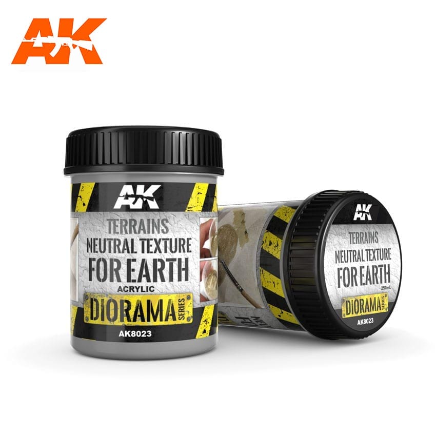 AK Interactive Dioramas - Terrains Neutral Texture 250ml