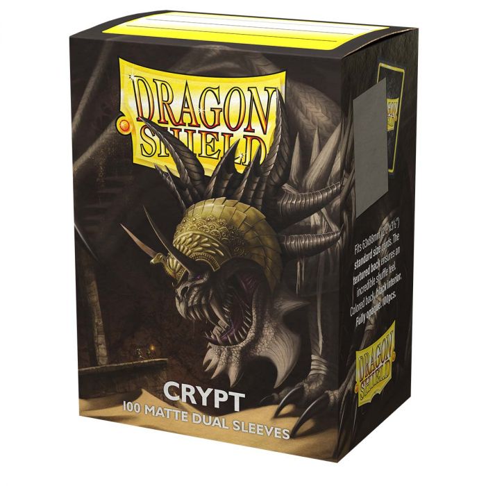 Sleeves - Dragon Shield - Box 100 - Standard Size Dual Matte Crypt Neonen